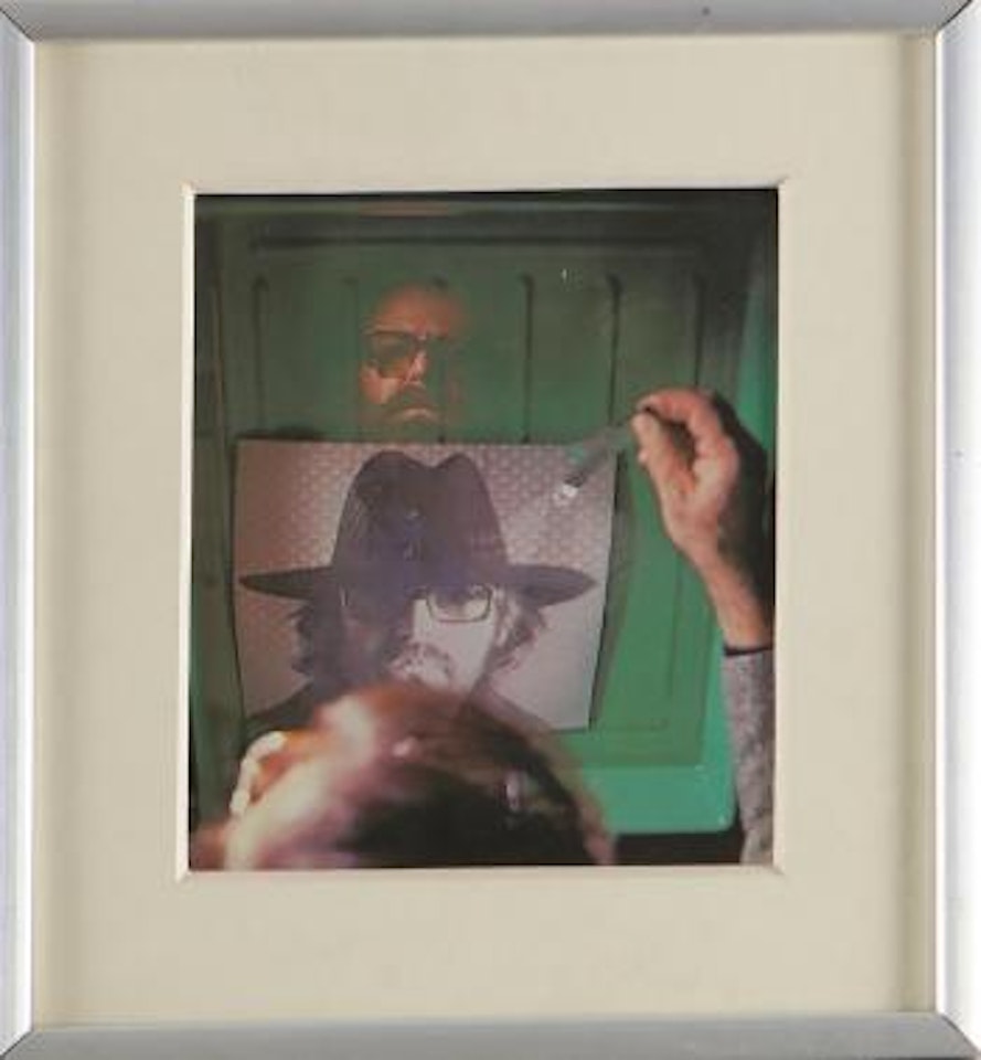 Self-portrait in the mirror ,
1976 by Michelangelo Pistoletto
