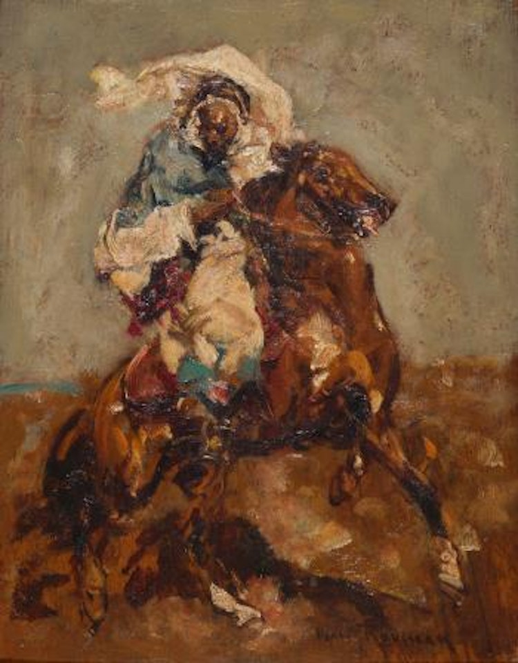 Cavalier arabe , by Henri Émilien Rousseau