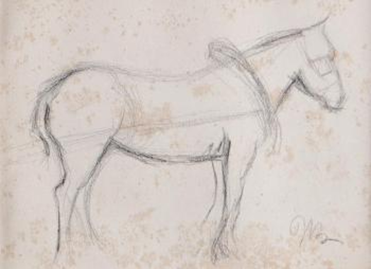 Horse ,
1906 by Umberto Boccioni