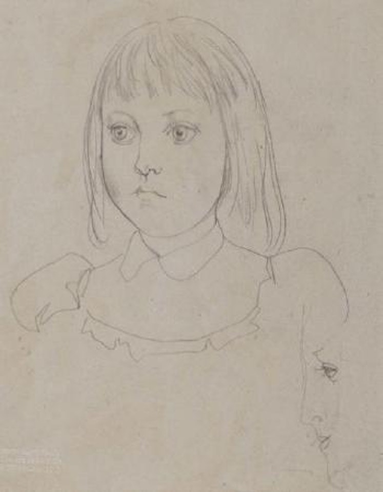 Mademoiselle Artega, Montevideo ,
1953 by Leonard Tsuguharu Foujita
