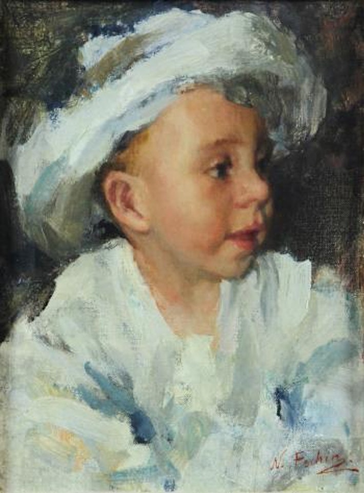 Portrait of a Boy , by Nicolai Fechin