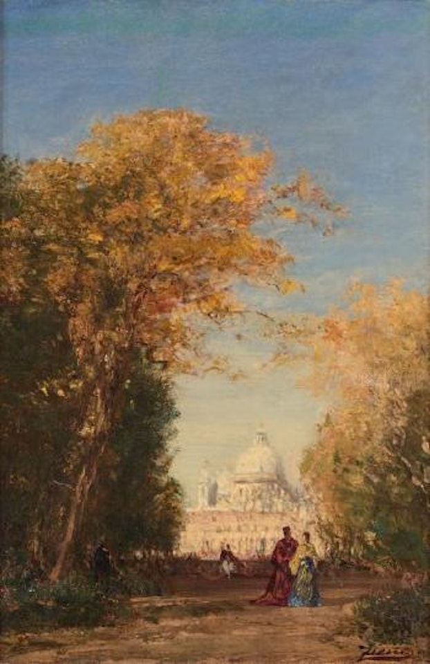 Saint-Pierre, Rome , by Félix Ziem
