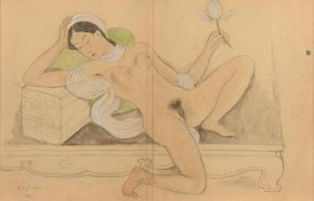 Allégorie du sommeil ,
1940 by Le Pho