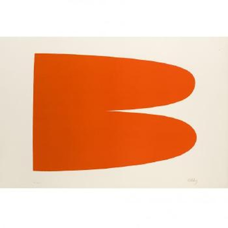Red-orange ,
1964 by Ellsworth Kelly