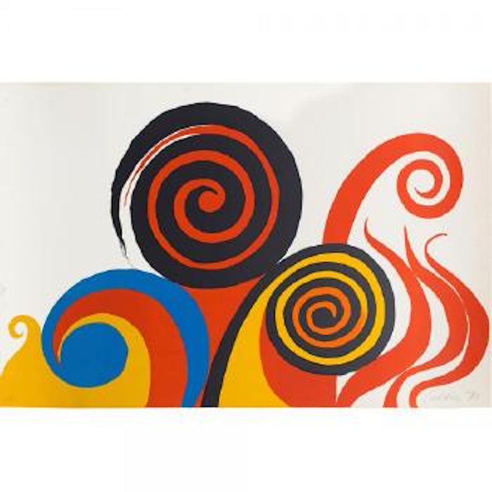 Volutes et spirales (pour Berkeley) ,
Circa
1965 by Alexander Calder