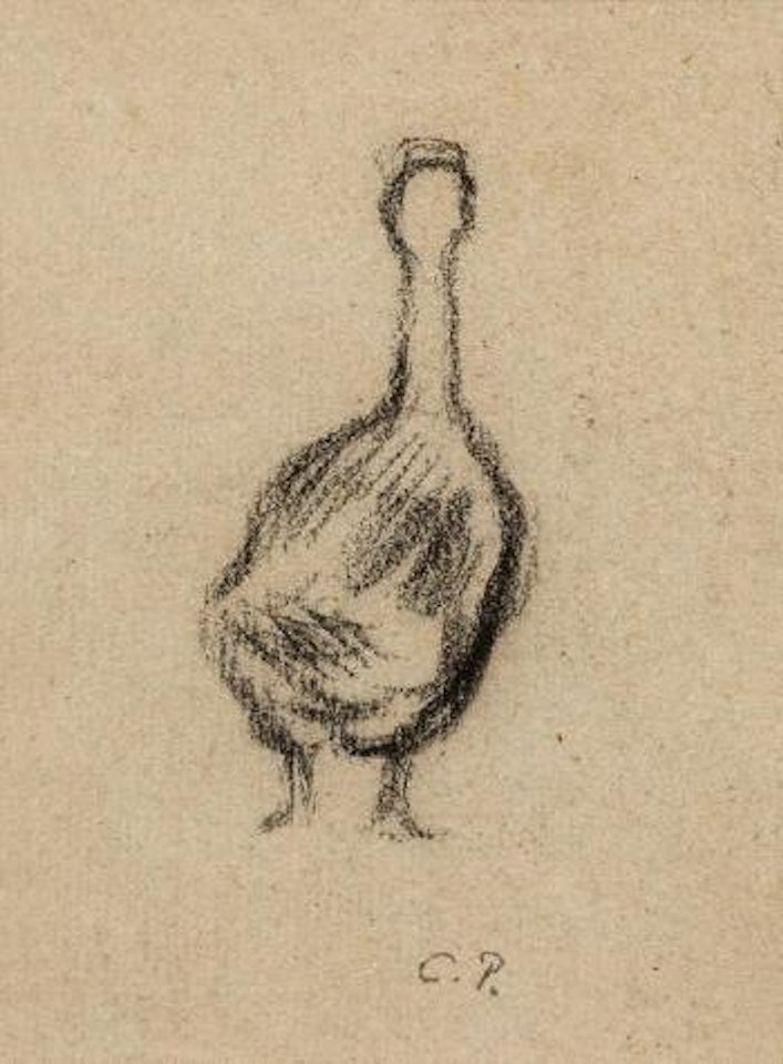 L'oie , by Camille Pissarro