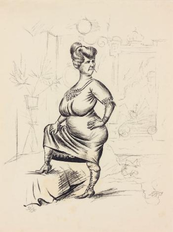 Frieda ,
1923 by Otto Dix