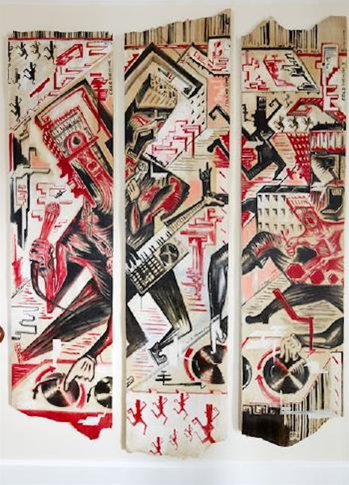 Cold kicking nos I, II, III ,
1989 by Bill Hammond