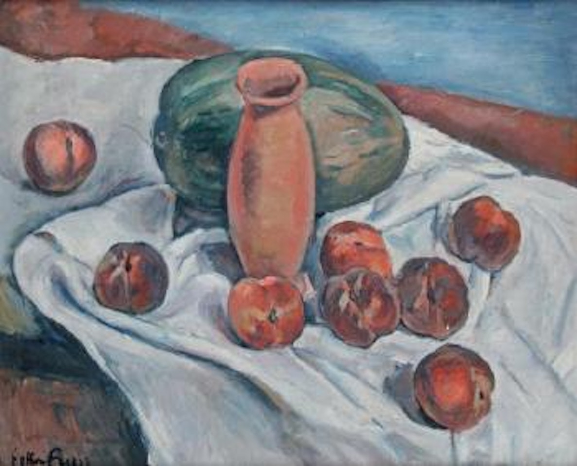 Nature morte aux fruits ,
Circa
1914 by Othon Friesz