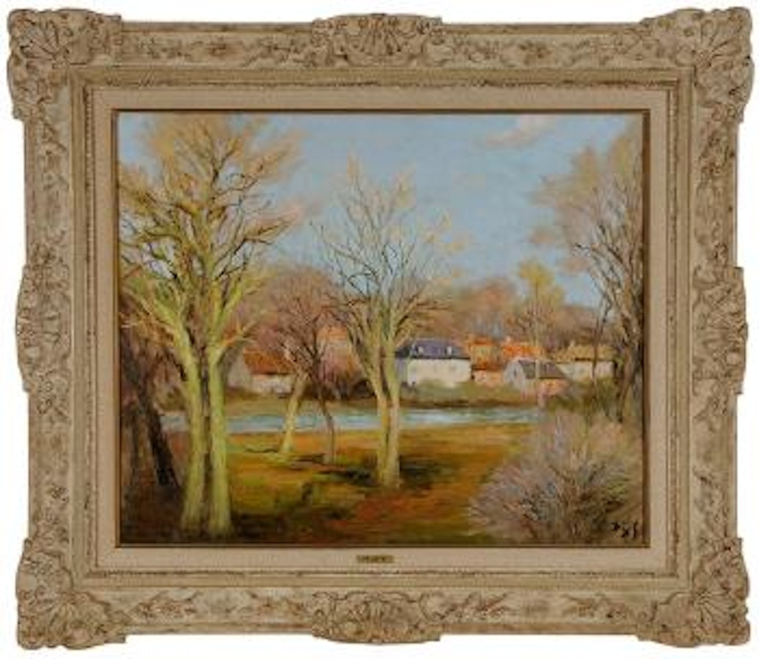 La Mauldre à Neauphle le château (Ile de France) ,
1978 by Marcel Dyf