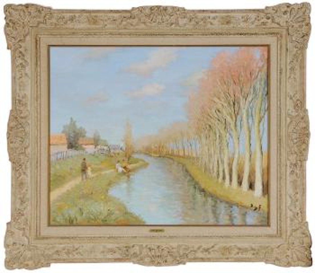 Canal de Nantes à Brest (Morbihan) ,
1978 by Marcel Dyf