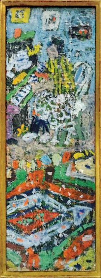 Femme dans son intérieur , by Jean Pougny