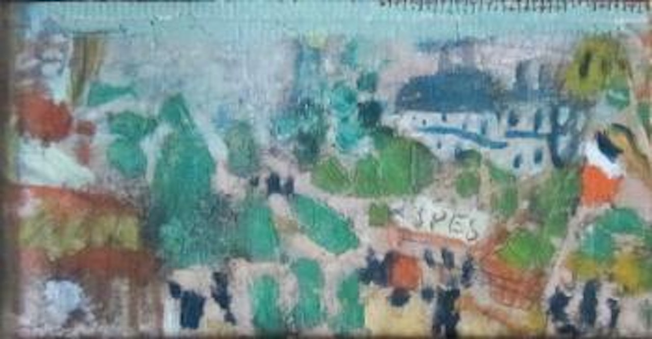 Village en France , by Jean Pougny