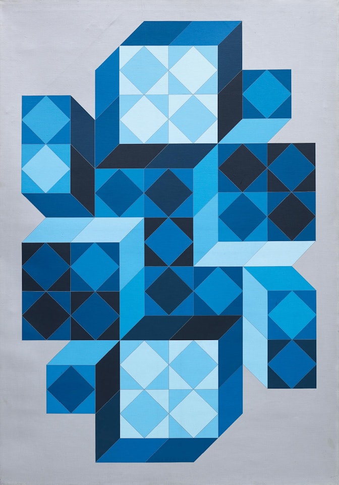 Tridim-Kek by Victor Vasarely