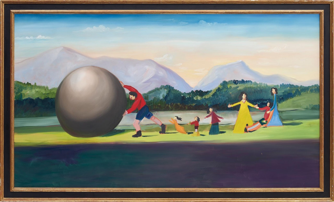 Voyage of Sisyphus by George Condo
