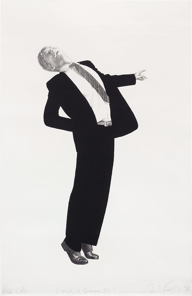 Study of Brooke 81 by Robert Longo