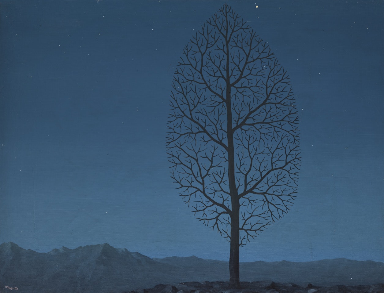 LA RECHERCHE DE L'ABSOLU by René Magritte