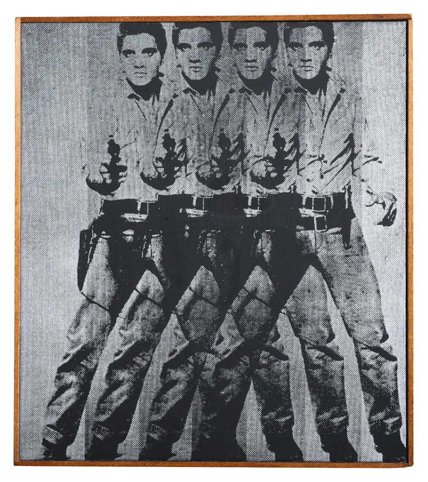 ANDY WARHOL, ‘ELVIS’ by Richard Pettibone