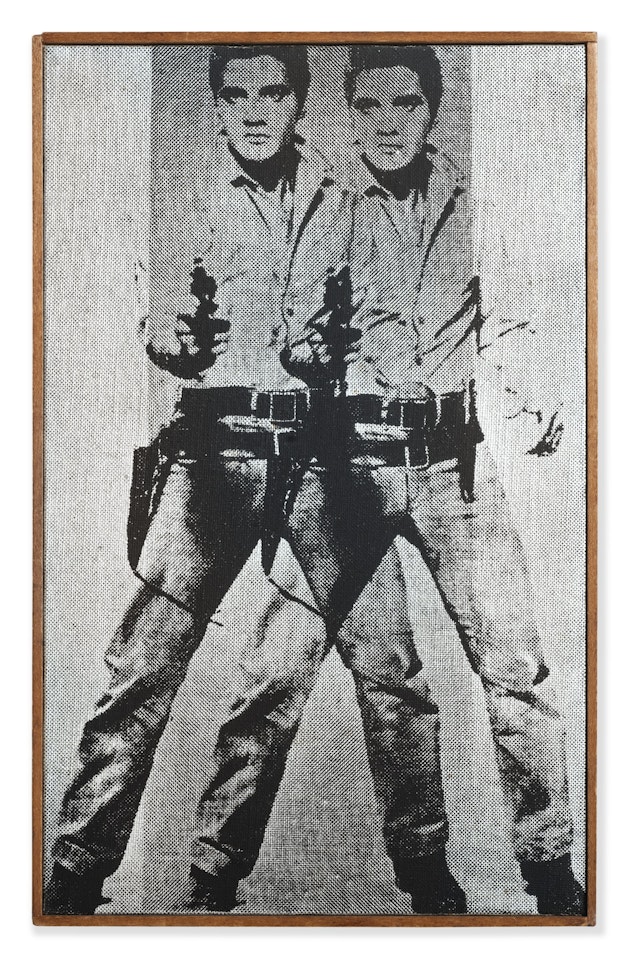 ANDY WARHOL, ‘ELVIS’, 1964  by Richard Pettibone