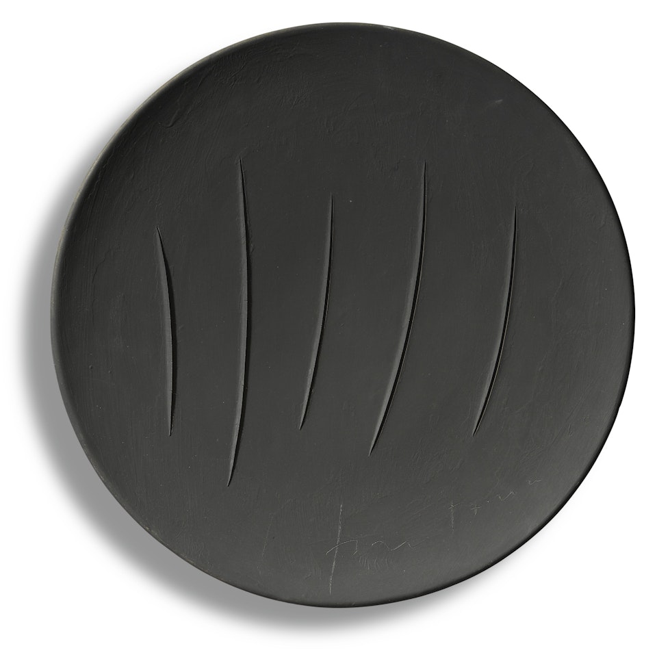 CONCETTO SPAZIALE by Lucio Fontana