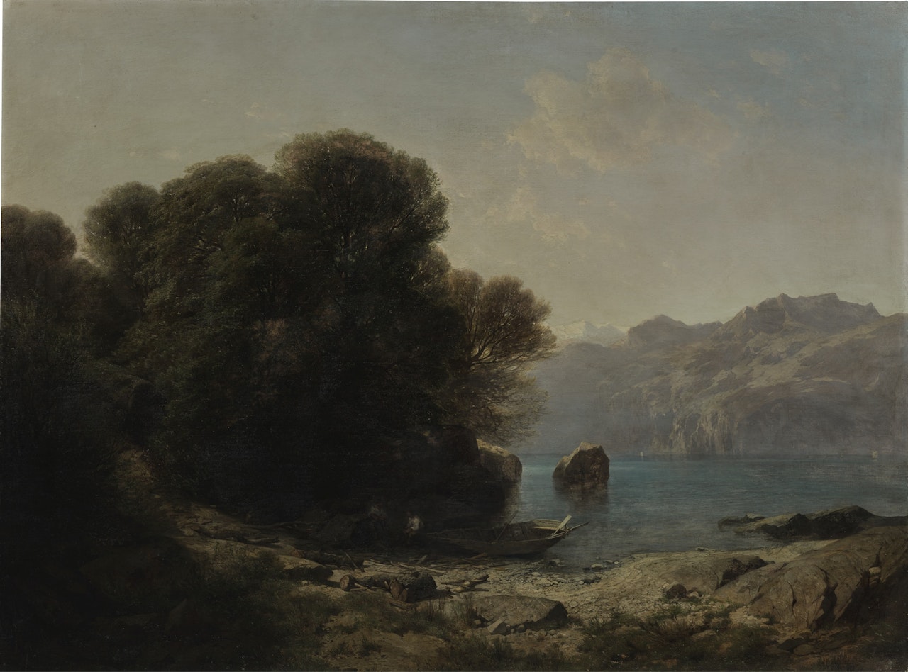 LAC DE THOUNE by Alexandre Calame