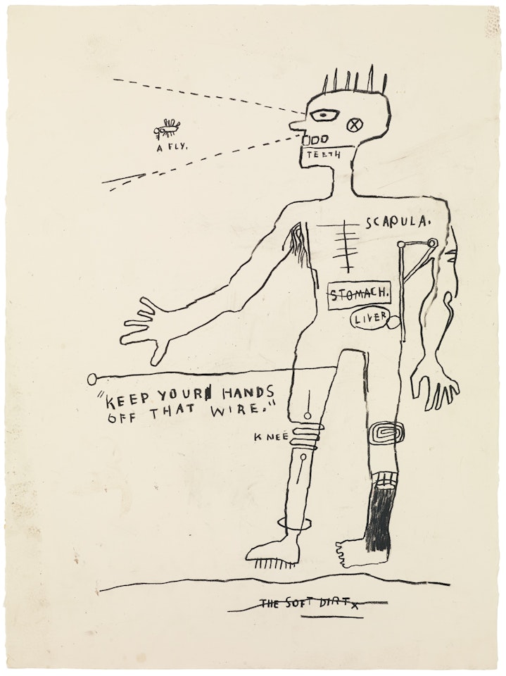 WIRE by Jean-Michel Basquiat