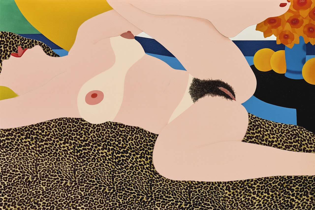 GREAT AMERICAN NUDE #87 by Tom Wesselmann