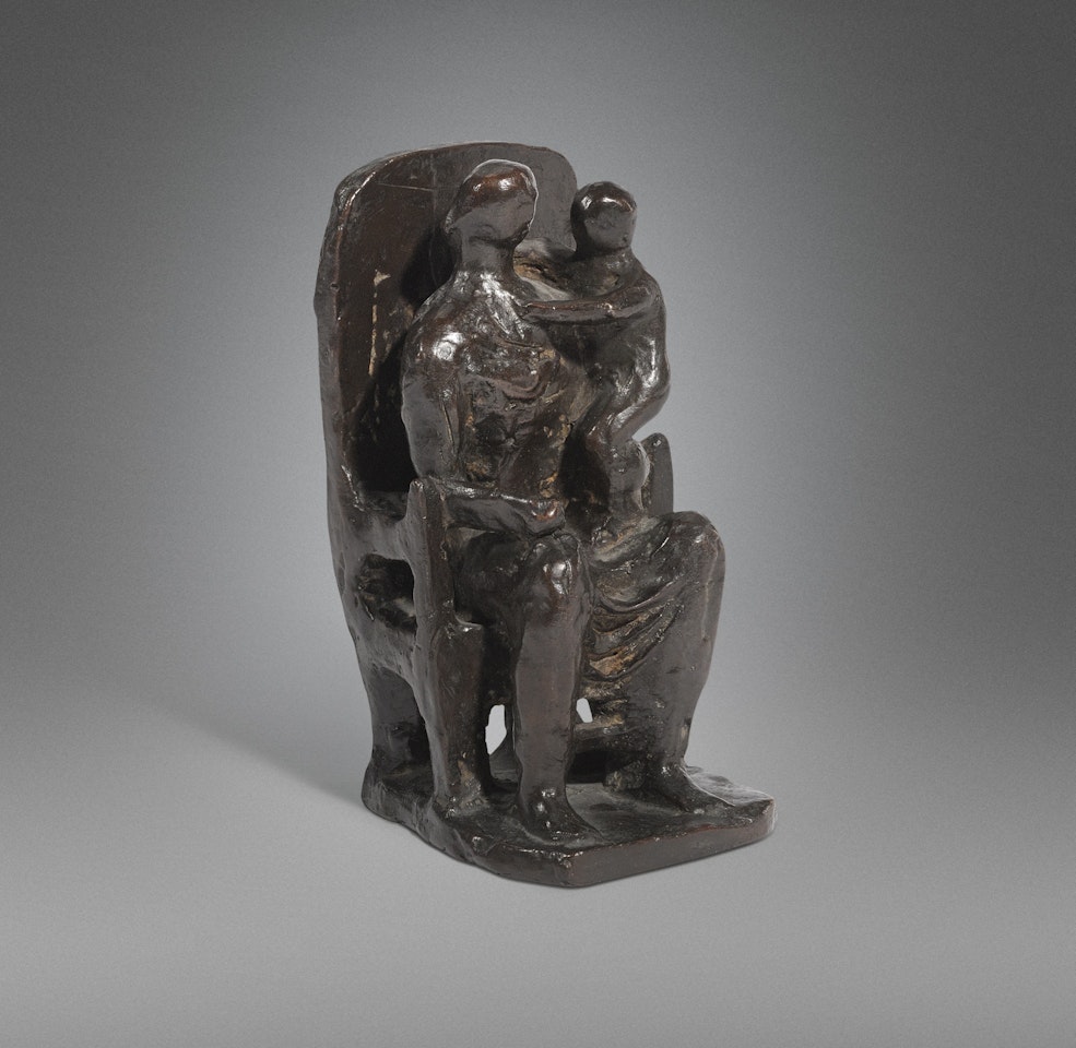 MADONNA AND CHILD by Henry Moore
