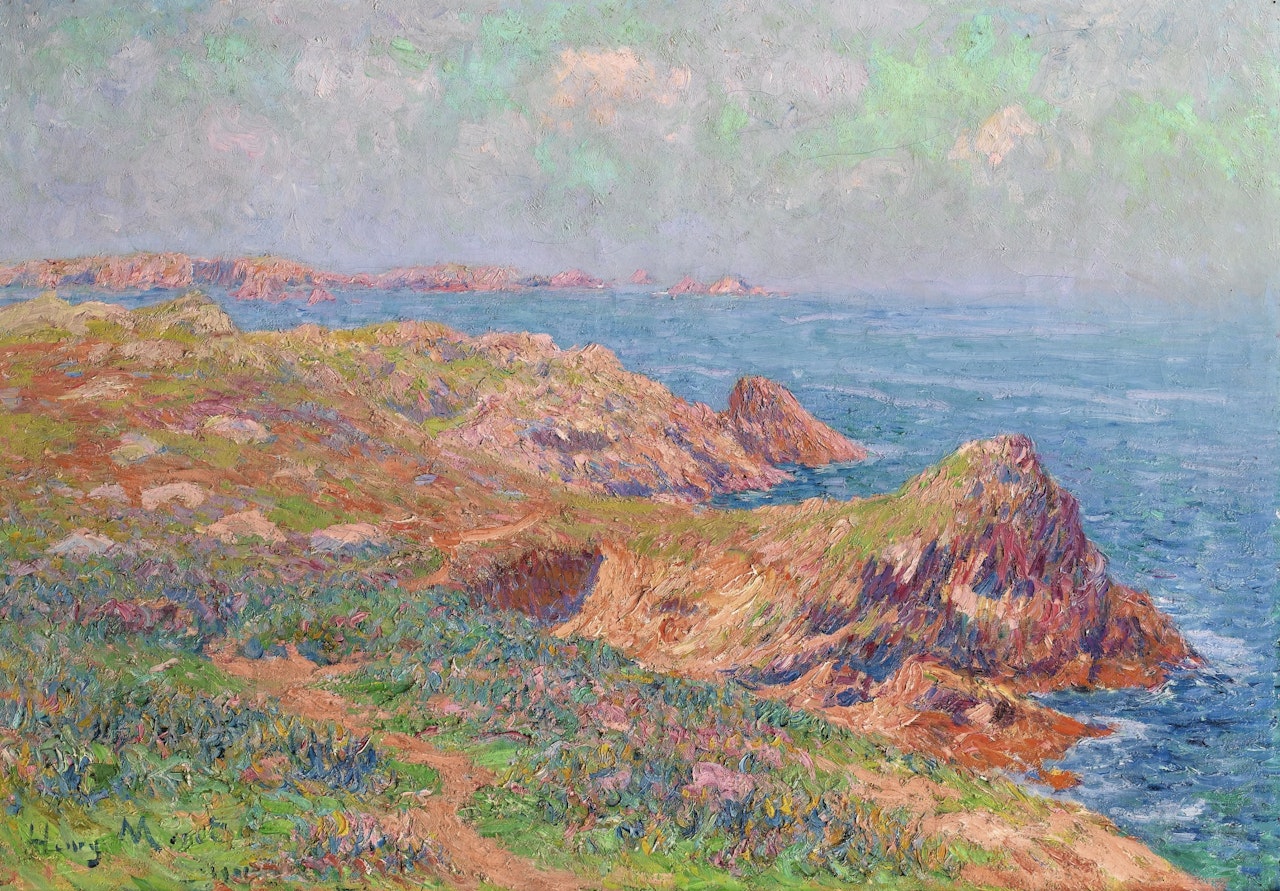 BRETAGNE, LA CÔTE ENSOLEILLÉE by Henry Moret