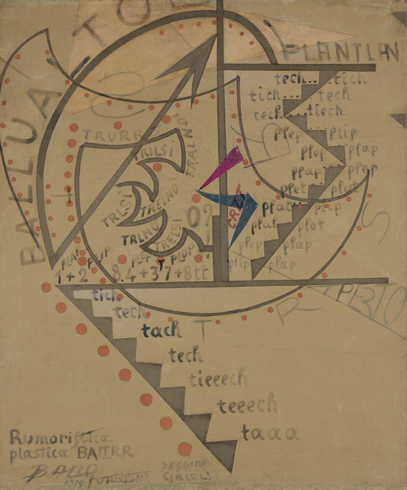 RUMORISTICA PLASTICA BALTRR by Giacomo Balla