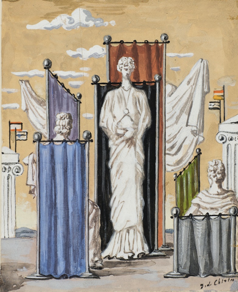 LA FEMME ANTIQUE by Giorgio de Chirico