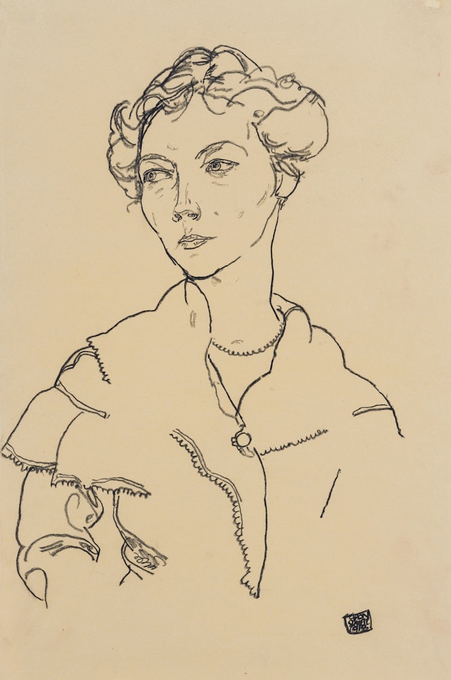 LILLY STEINER by Egon Schiele