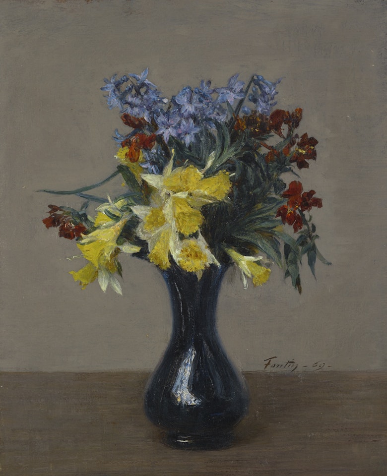 FLEURS DE PRINTEMPS by Henri Fantin-Latour