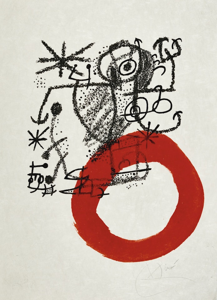 SANS TITRE (POUR LES ESSENCIES DE LA TERRA) by Joan Miró