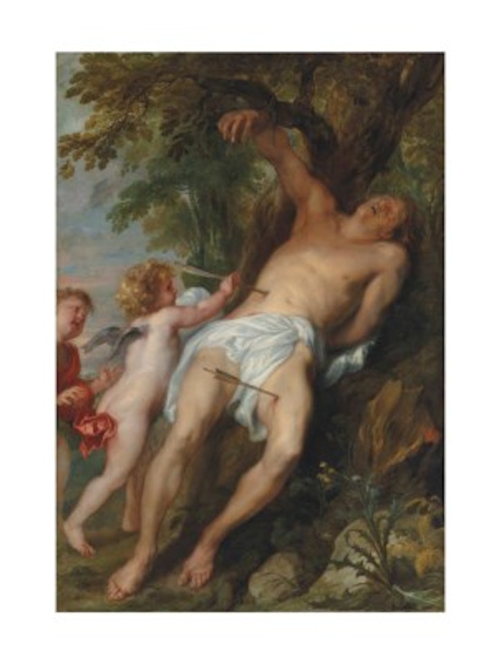 Saint Sebastian after His Ordeal by Anthony van Dyck