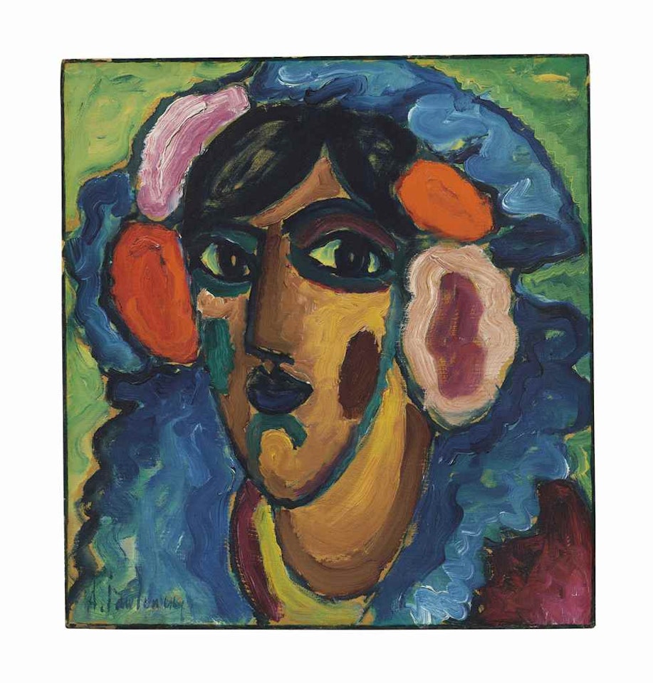 Infantin (Spanierin) by Alexej von Jawlensky