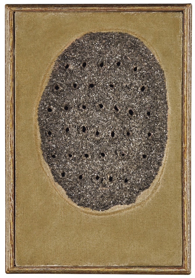 CONCETTO SPAZIALE by Lucio Fontana