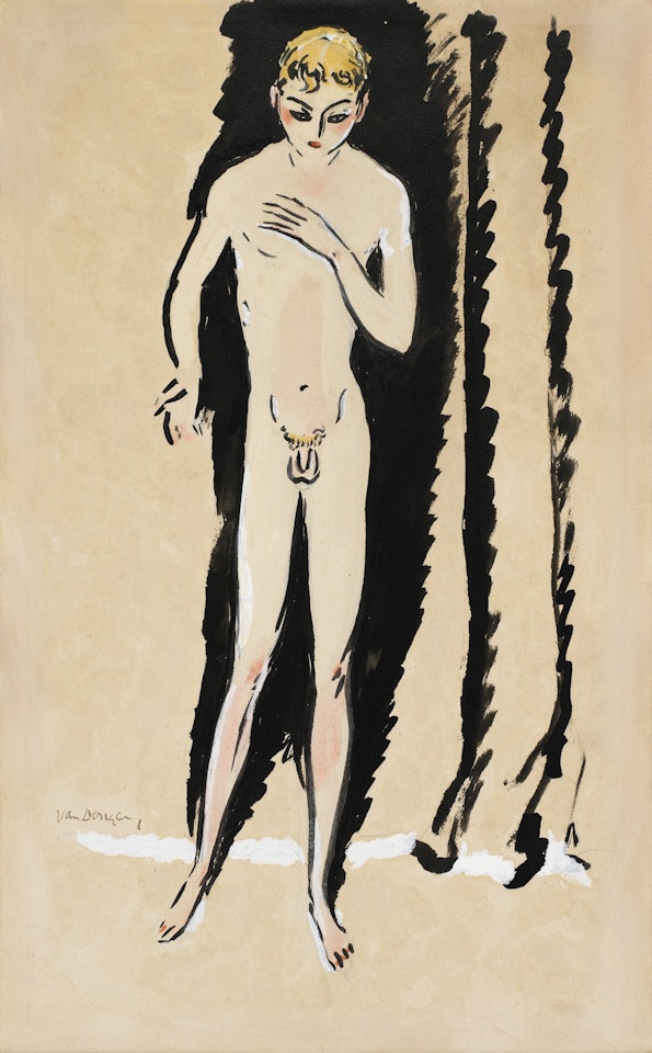 LE JEUNE HOMME NU by Kees van Dongen