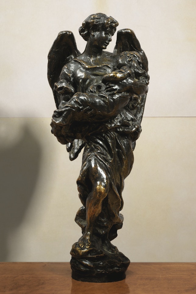 ANGE À L'ENFANT by Aime Jules Dalou