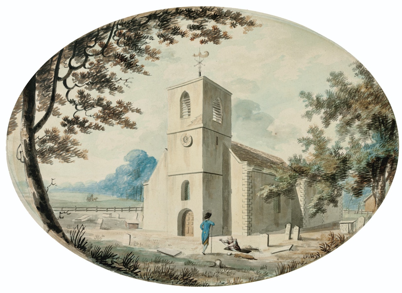 ST MARY'S CHURCH, WANSTEAD by Joseph Mallord William Turner