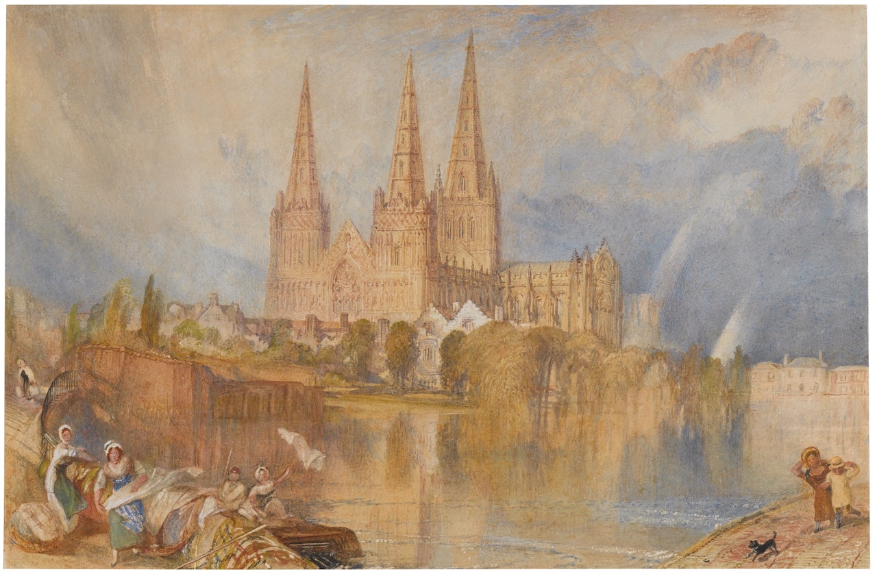 LICHFIELD CATHEDRAL, STAFFORDSHIRE by Joseph Mallord William Turner
