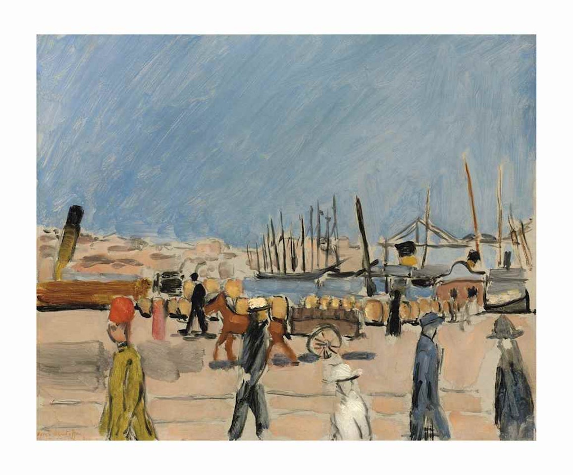 La cheminée du Roi, Marseille by Henri Matisse
