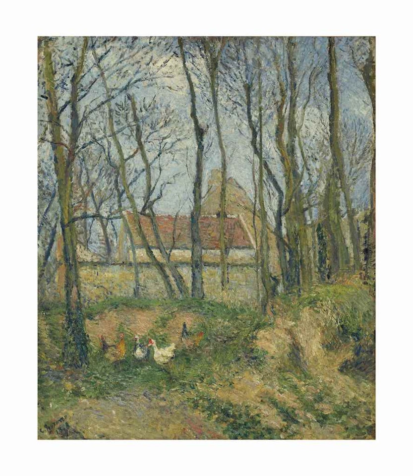 La sente des Pouilleux, Pontoise by Camille Pissarro