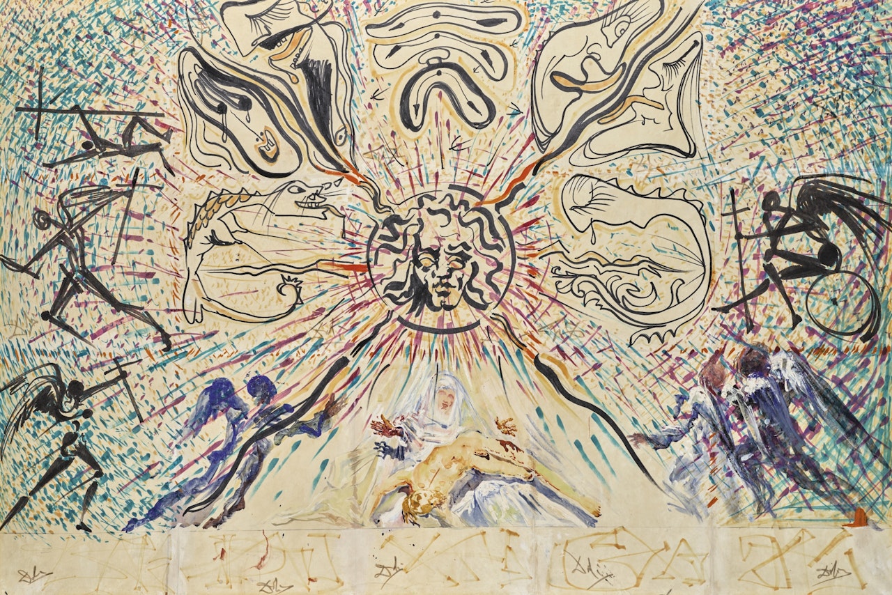LA PIETÀ by Salvador Dali