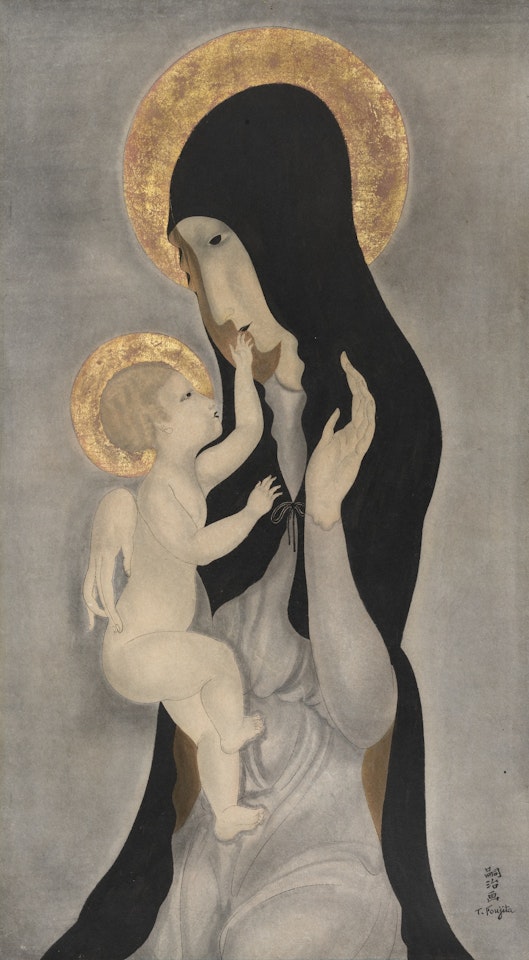 VIERGE Ã  L'ENFANT by Leonard Tsuguharu Foujita