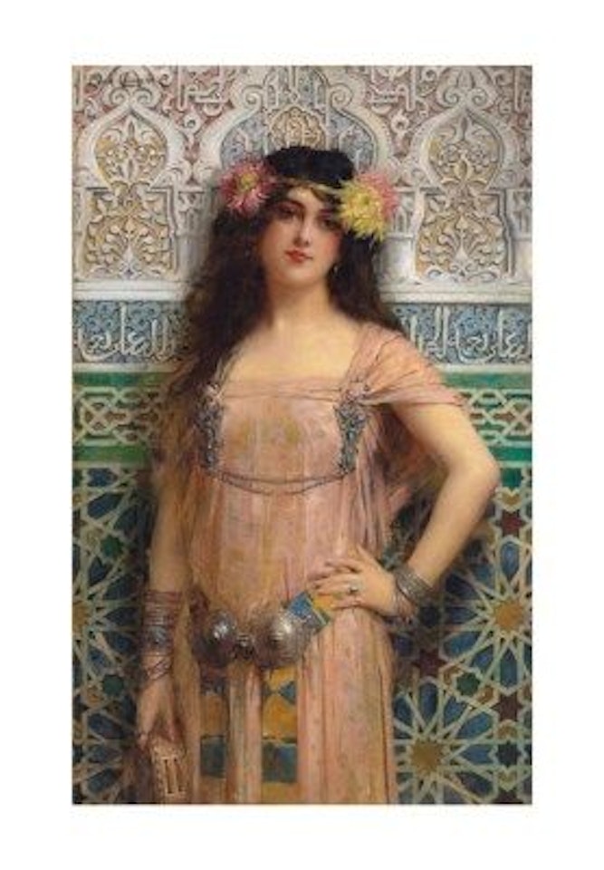 Femme au tambourin by Leon Comerre