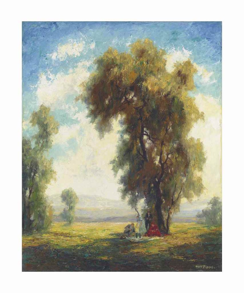 The picnic by Otto Pippel