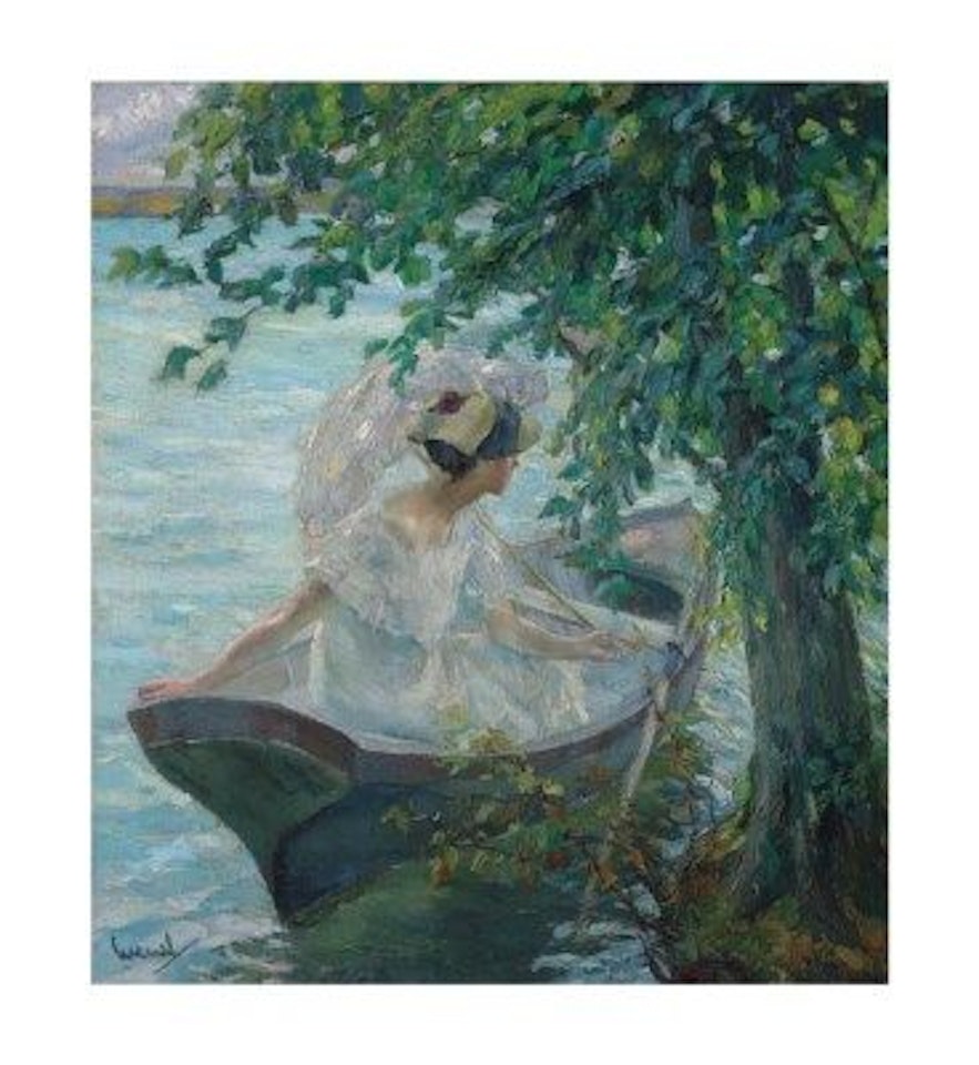 An Afternoon on the Lake by Edward Cucuel