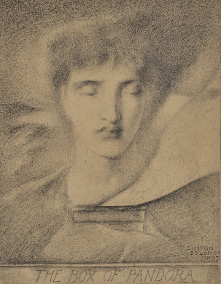 THE BOX OF PANDORA by Simeon Solomon