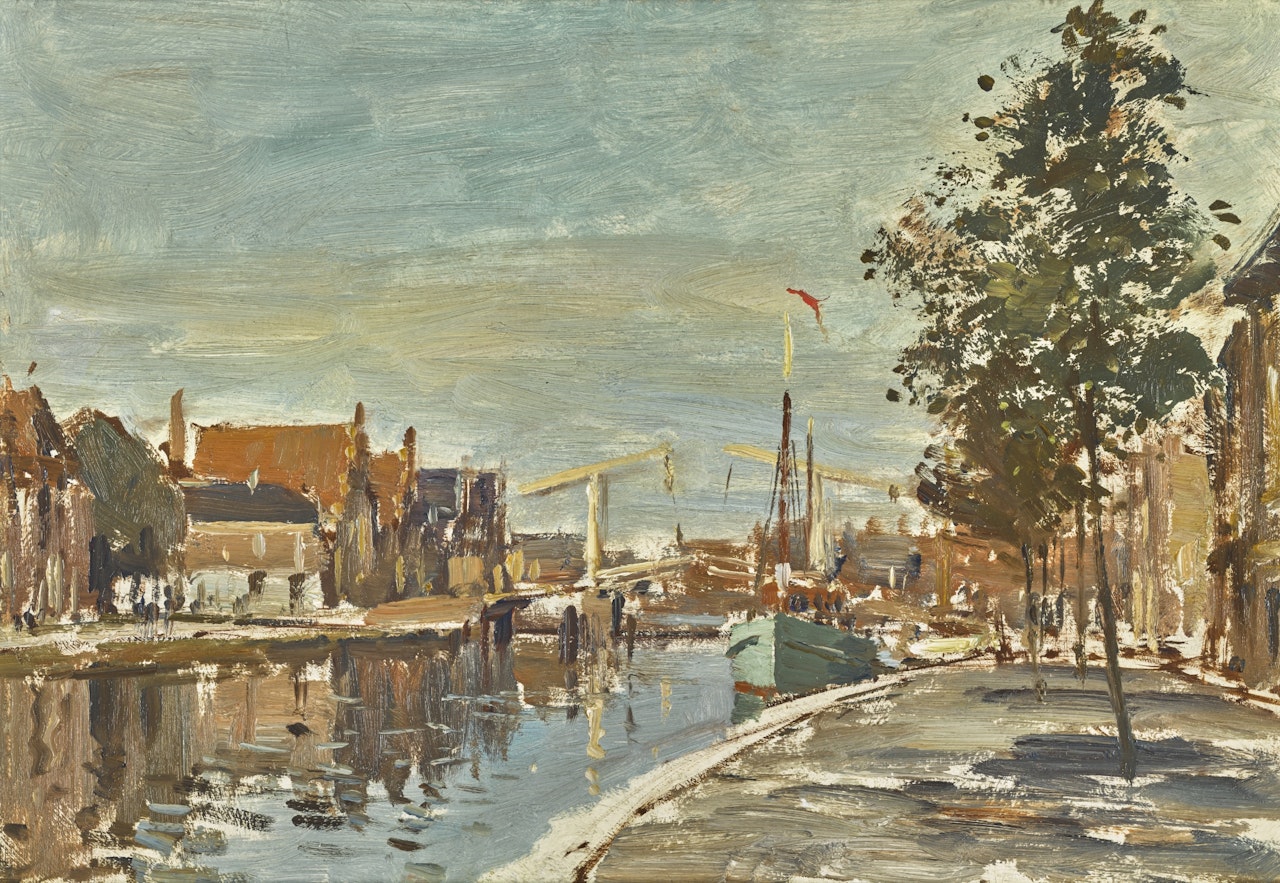 DUTCH CANAL by Edward Seago